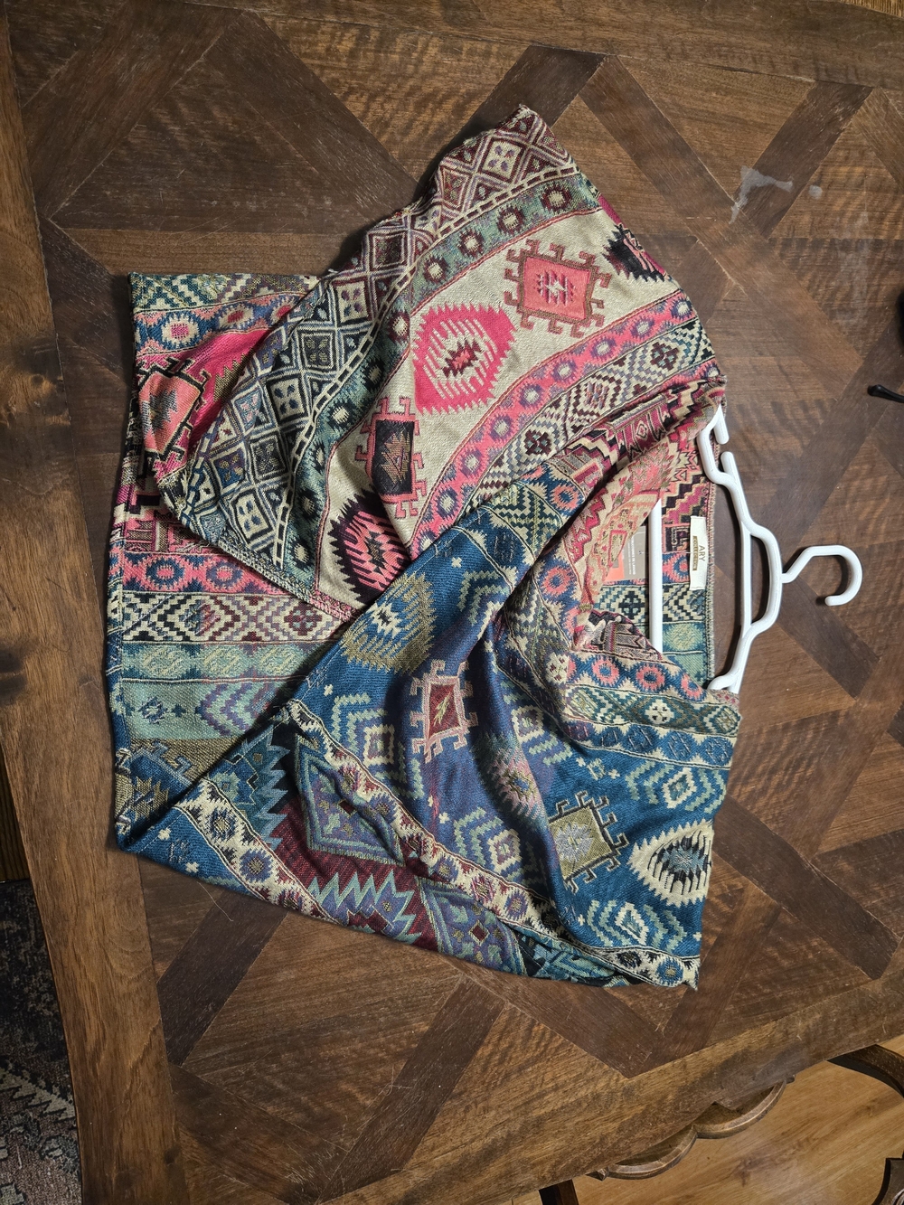 Ary Collection Patterned Bohemian Top